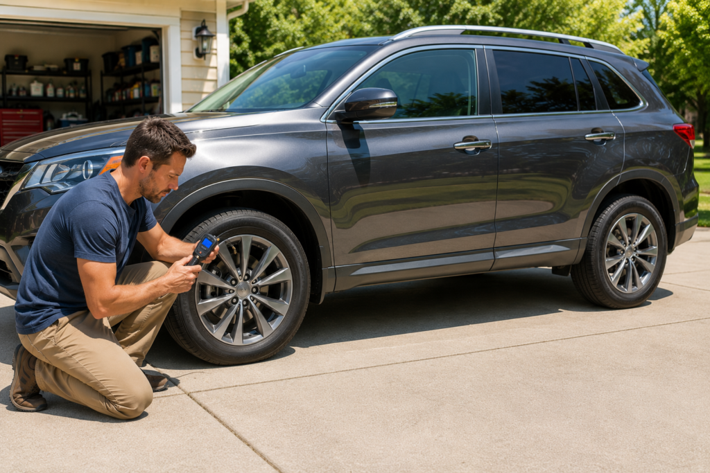 Why Every Dad Should Own a Digital Tire Pressure Gauge